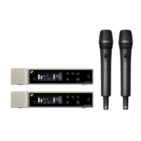 2x Draadloze handheld met ontvanger (Sennheiser - EW-D 835)