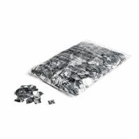 CON11SL - Confetti vierkantjes zilver metallic 1kg