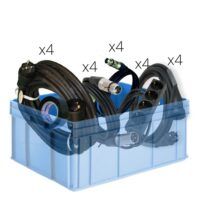 Kabelkrat | Schuko/XLR (small)